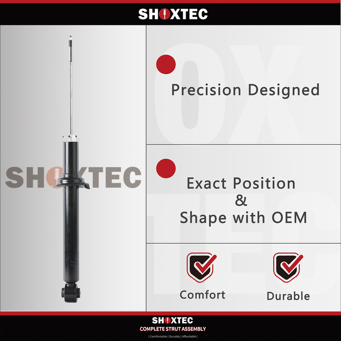 Reemplazo del amortiguador trasero Shoxtec para Nissan Altima Repl. 2007 - 2018. Número de pieza 5637 