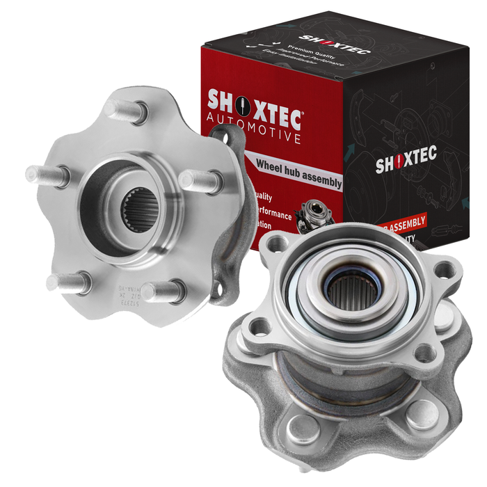Shoxtec Rear Pair Wheel Bearing Hub Assembly Replacement for 2011-2014 Nissan Juke for models with AWD 2014 Nissan Juke 2008-2013 Nissan Rogue for AWD Only Repl. no 513325