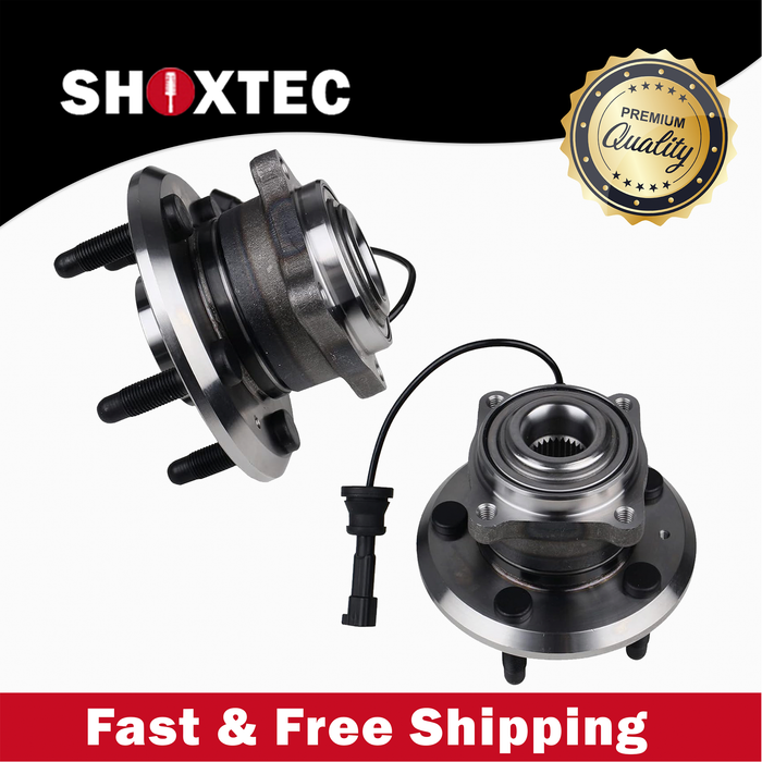 Shoxtec Rear Pair Wheel Bearing Hub Assembly Replacement for 2010-2017 Chevrolet Equinox Replacement for 2010-2017 GMC Terrain Repl. no 512440