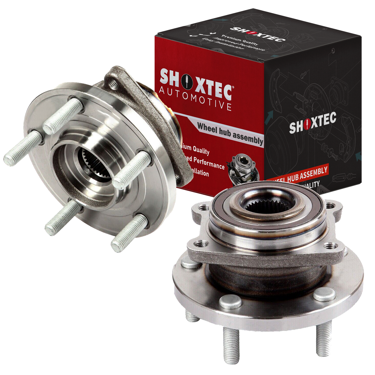 thumbnail image 2 of Pair Of Front Wheel Bearing Hub Assemblies For Chrysler 200, Sebring, Dodge Avenger 2007-2014 2 of 10