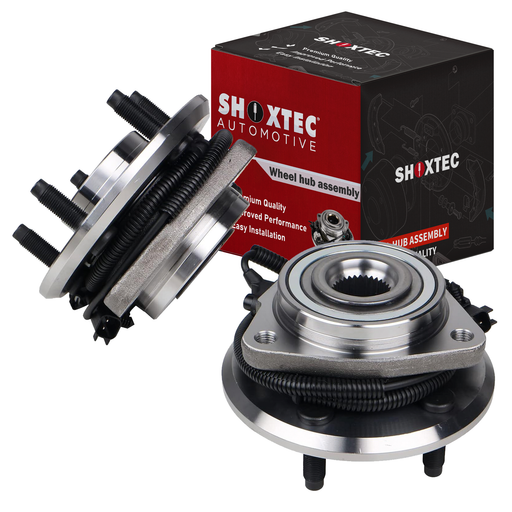 Bodeman Front Wheel Hub & Bearing Assembly Pair – Fits 2008-2012 Jeep Liberty, 2007-2011 Dodge Nitro – 5-Lug W/ ABS