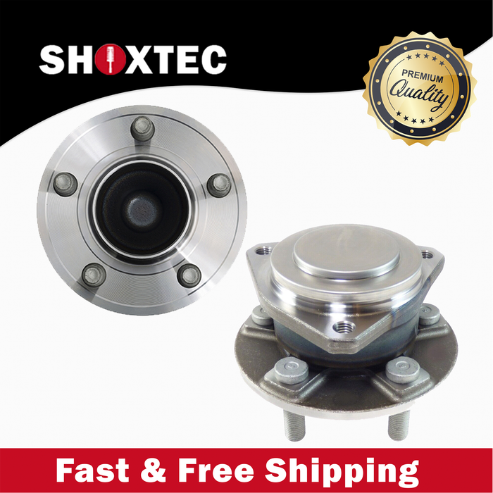Shoxtec Front Pair Wheel Bearing Hub Assembly Replacement for 2011-2014 Nissan Juke 2008-2013 Nissan Rogue for AWD Only Repl. no 513325
