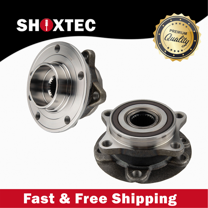 Shoxtec Front Pair Wheel Bearing Hub Assembly Replacement for 2015-2017 Chrysler 200 2013-2016 Dodge Dart Repl. no 513348