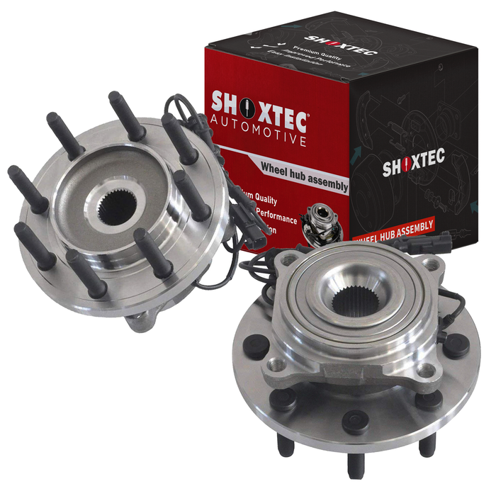 Shoxtec Front Pair Wheel Bearing Hub Assembly Replacement for 2009-2011 Dodge Ram 2500 2009-2011 Dodge Ram 3500 and 2011 Ram 3500 Repl. no 515122