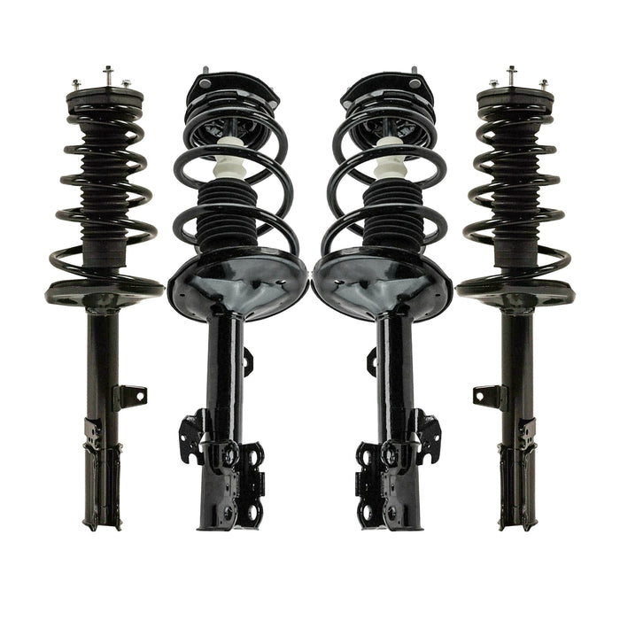 Shoxtec Full Set Complete Struts Assembly fits 2001 - 2003 Toyota Highlander AWD Only, Coil Spring Assembly Shock Absorber Repl. Part no. 171495 171494 1331590L 1331590R