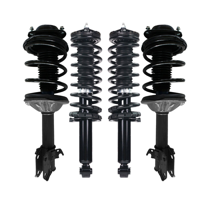 Shoxtec Full Set Complete Struts fits 2000-2004 Subaru Outback Coil Spring Assembly Shock Absorber Repl. Part no. 1345398 172243 172242