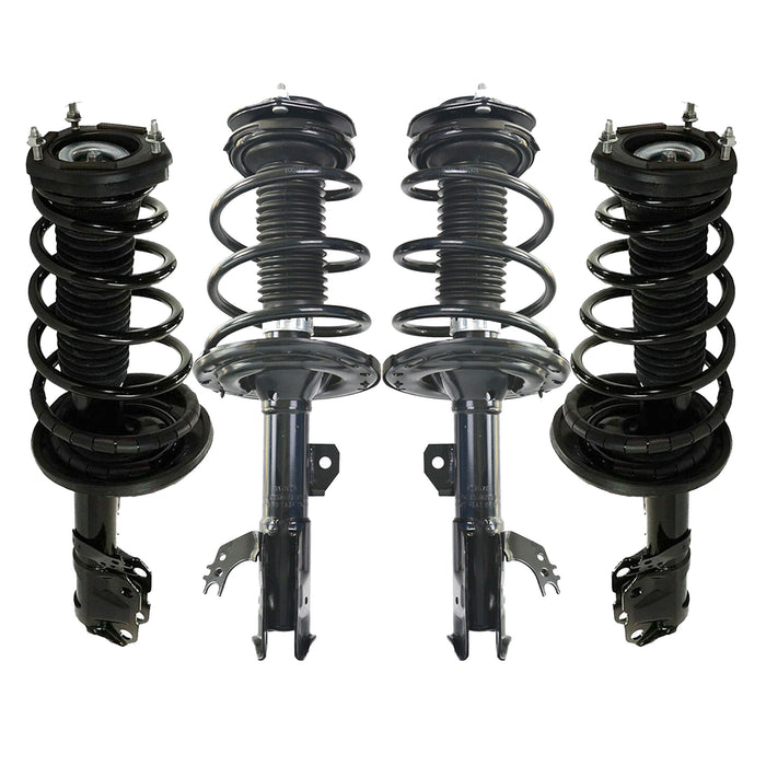 Shoxtec Full Set Complete Struts fits 2012-2014 Toyota Camry Coil Spring Assembly Shock Absorber Repl. Part no. 1333375 172943 172942