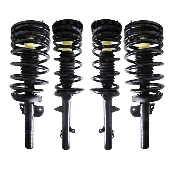 Shoxtec Full SetComplete Struts for 1986 - 1994 Ford Taurus; 1986 - 1994 Mercury Sable; Coil Spring Assembly Shock Absorber Repl. Part no. 171780 171781