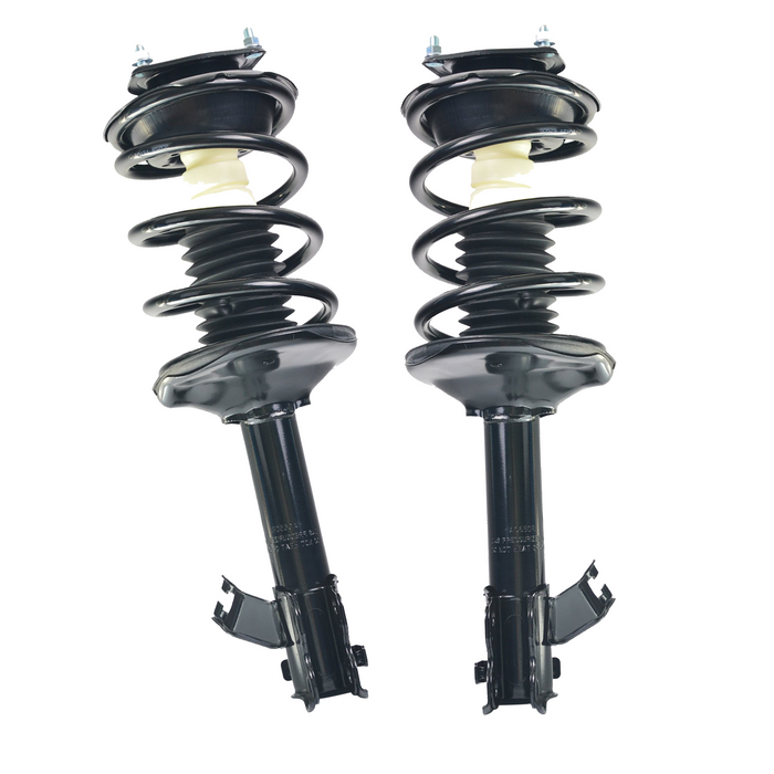 Shoxtec Front Complete Struts Assembly Replacement for 1999-2002 Nissan Quest 3.3L; 1999-2002 Mercury Villager Coil Spring Assembly Shock Absorber Repl Part no. 11434 11433