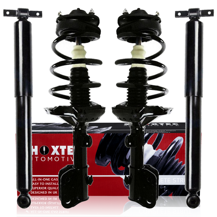 Shoxtec Full Set Complete Strut Shock Absorbers Replacement for 2005-2007 Honda Odyssey; All Trim Levels Repl. no 11901 11902 37316