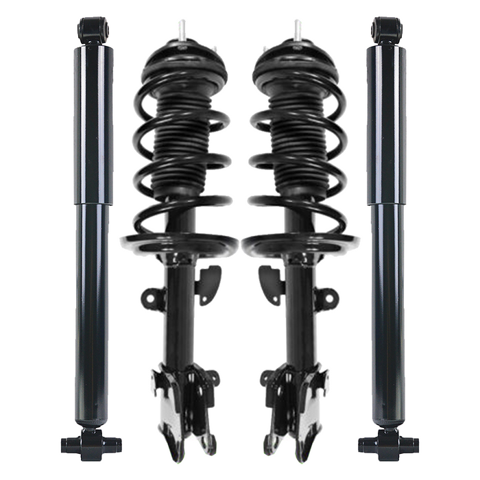 Shoxtec Full Set Complete Strut Assembly Replacement for 2007-2013 Acura MDX without Electronic Adjustable Suspension Repl No. 1331715LR, 37309