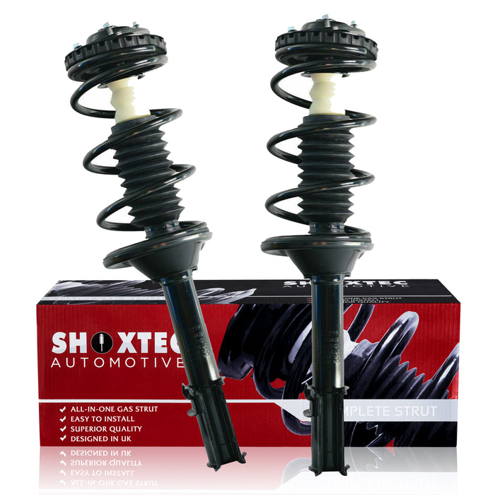 Shoxtec Rear Complete Struts fits 1998 1999 Subaru Legacy 2.2L H4; Coil Spring Assembly Shock Absorber Repl. Part no. 1331772