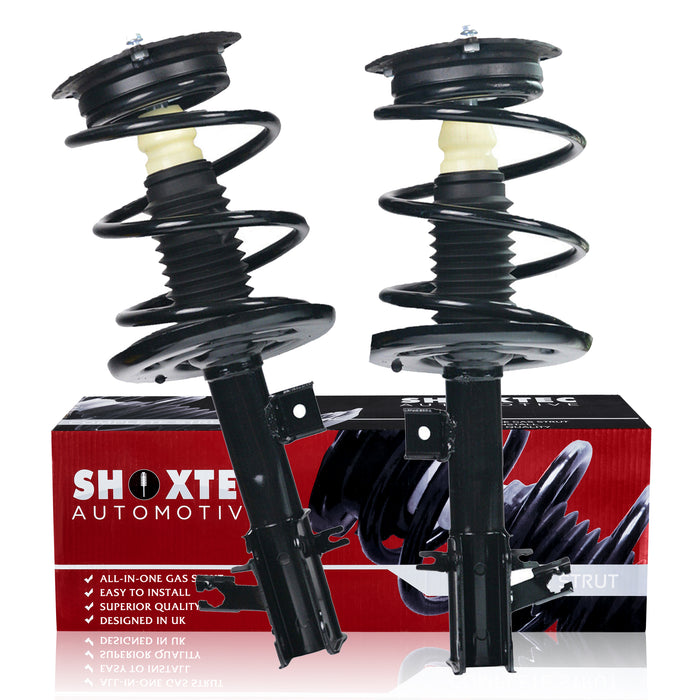 Shoxtec Front Complete Struts fits 2009-2013 Nissan Maxima Coil Spring Assembly Shock Absorber Repl. Part no.1333426L 1333426R