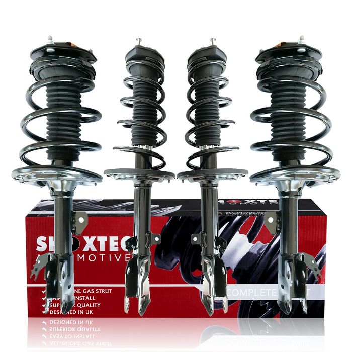Shoxtec Full Set Complete Strut Assembly Replacement for 2013-2015 Toyota Avalon XLE V6 3.5L Repl No. 1333566L, 1333566R, 1333562L, 1333562R
