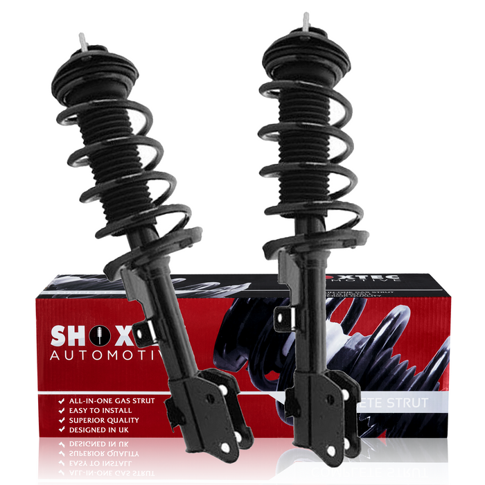 Shoxtec Front Complete Struts Replacement for 2013 - 2017 Honda Odyssey Coil Spring Assembly Shock Absorber Repl. Part No.1333569L 1333569R