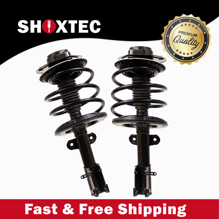 Shoxtec Front Complete Strut Assembly Replacement For 2008-2009 Mercedes-Benz C230 AWD, 2010-2012 C250 AWD, 2008-2014 C300 AWD, 2008-2014 C350 AWD Repl No. 1333760