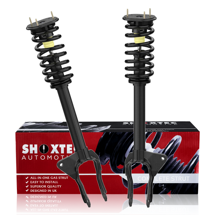 Shoxtec Front Complete Strut Assembly Replacement For 2016-2021 Jeep Grand Cherokee V6 3.6L Repl No. 1345906L, 1345906R