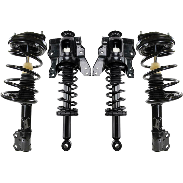 Shoxtec Full Set Complete Strut Shock Absorbers Replacement for 2006 Kia Optima; 8th Digit of VIN is 3; 8th Digit Of VIN is 4; Repl. no 15071/1345459L/271326L 15072/1345459R/271326R