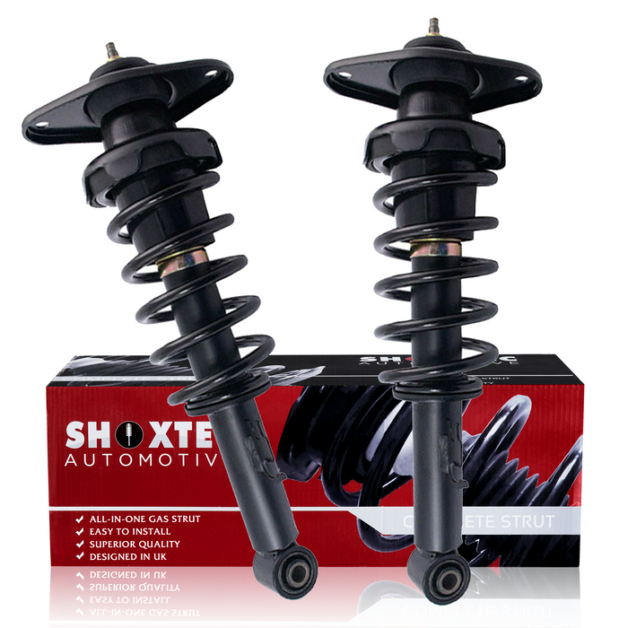 Shoxtec Rear Complete Struts Assembly Replacement for 2002 - 2008 Mini Cooper Coil Spring Shock Absorber Repl. part no 171112L 171112R