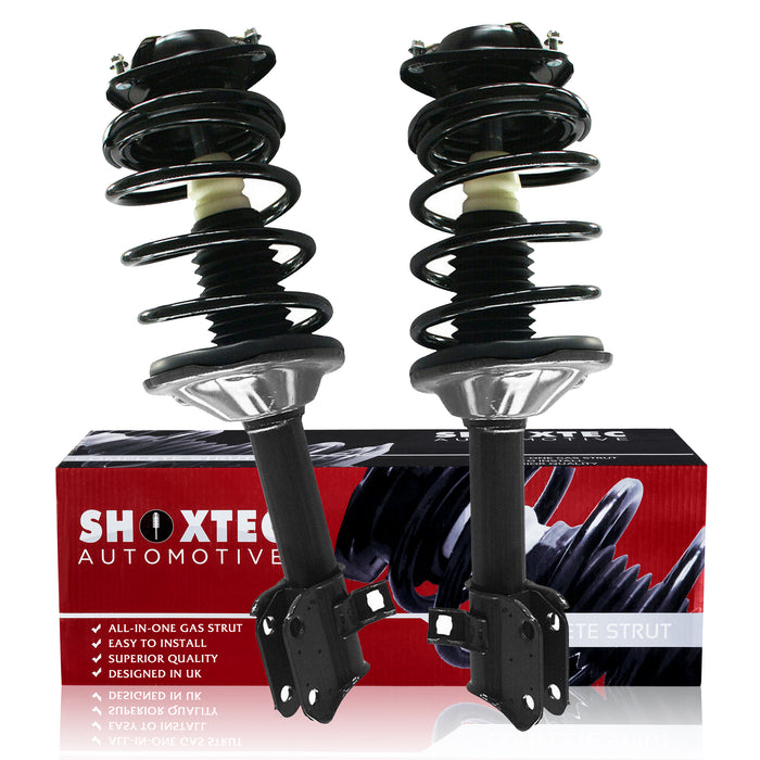 Shoxtec Front Complete Struts Assembly Replacement for 1998 - 2000 Subaru Forester Coil Spring Shock Absorber Repl. part no 171413 171412