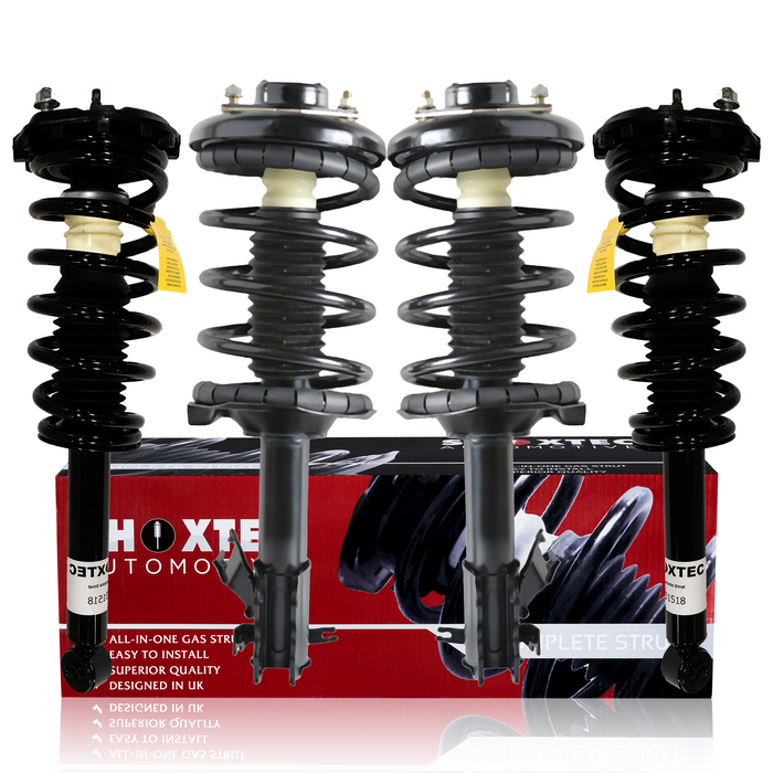 Shoxtec Full Set Complete Strut Shock Absorbers Replacement for 2000-2001 Infiniti I30; All Trim Levels; Replacement for 2000-2001 Nissan Maxima; All Trim Levels Repl.no 171418 171419 171327