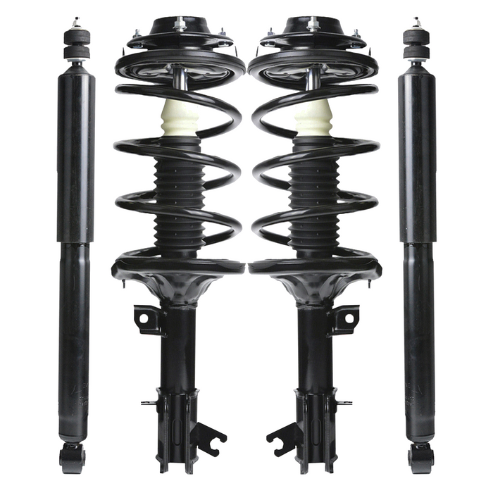 Shoxtec Full Set Complete Strut Shock Absorbers Replacement for 2001-2006 Hyundai Santa Fe; All Trim Levels; Repl. no 171436 171436 171435 37237