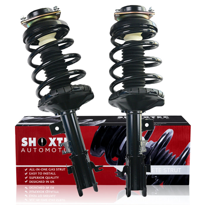 Shoxtec Front Complete Struts Assembly fits 2002 - 2004 Nissan Pathfinder; Coil Spring Assembly Shock Absorber kits repl. part no.171442 171441