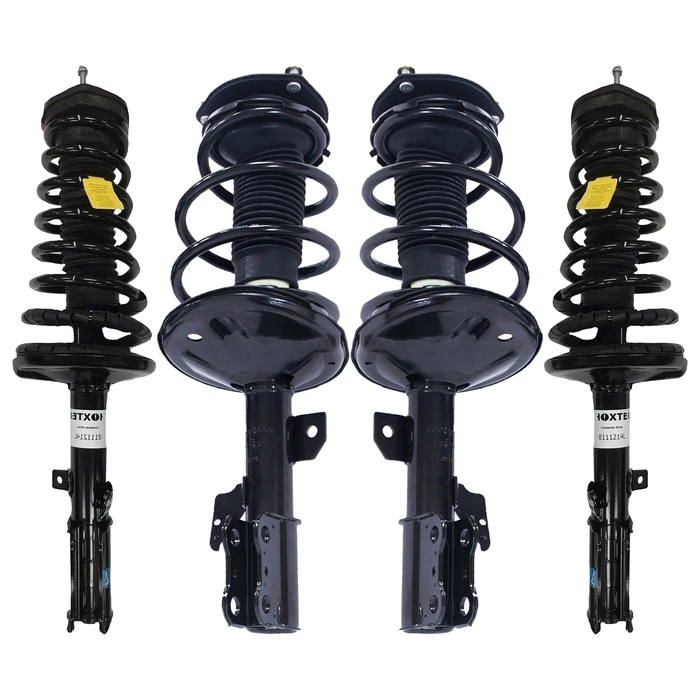 Shoxtec Full Set Complete Strut Assembly Replacement for 2002-2003 Lexus ES300; 2002-2003 Toyota Camry Repl No. 171491, 171490, 171493, 171492