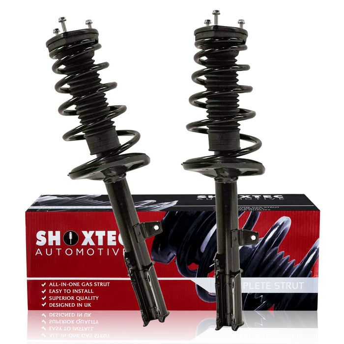 Shoxtec Rear Complete Struts Coil Spring Assembly for 2001 2002 2003 Toyota Highlander FWD