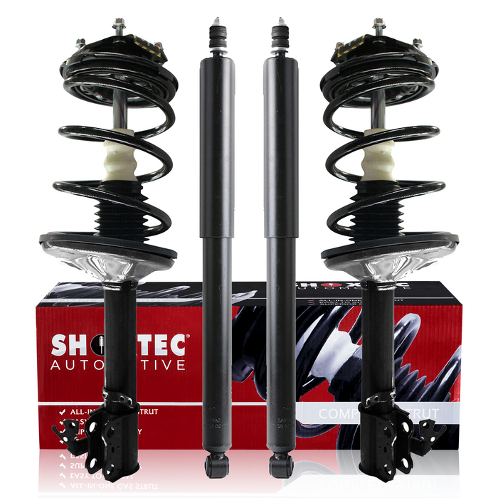 Shoxtec Full Set Complete Strut Assembly Replacement for 1996-2000 Toyota RAV4 Base, AWD Repl No. 172127, 172126, 37199