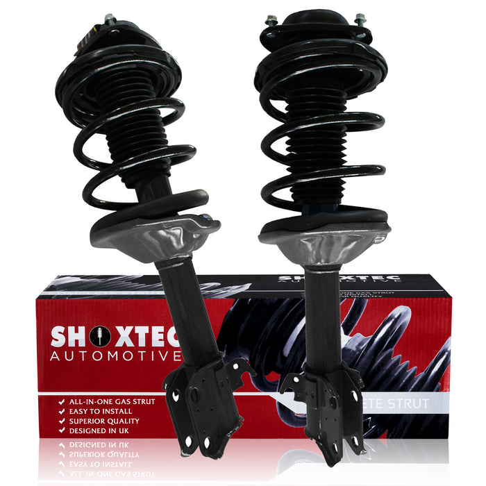 Shoxtec Front Complete Strut fits 2003 Subaru BAJA; 2000-2004 Subaru Outback Coil Spring Assembly Shock Absorber Kits Repl Part No.172243 172242