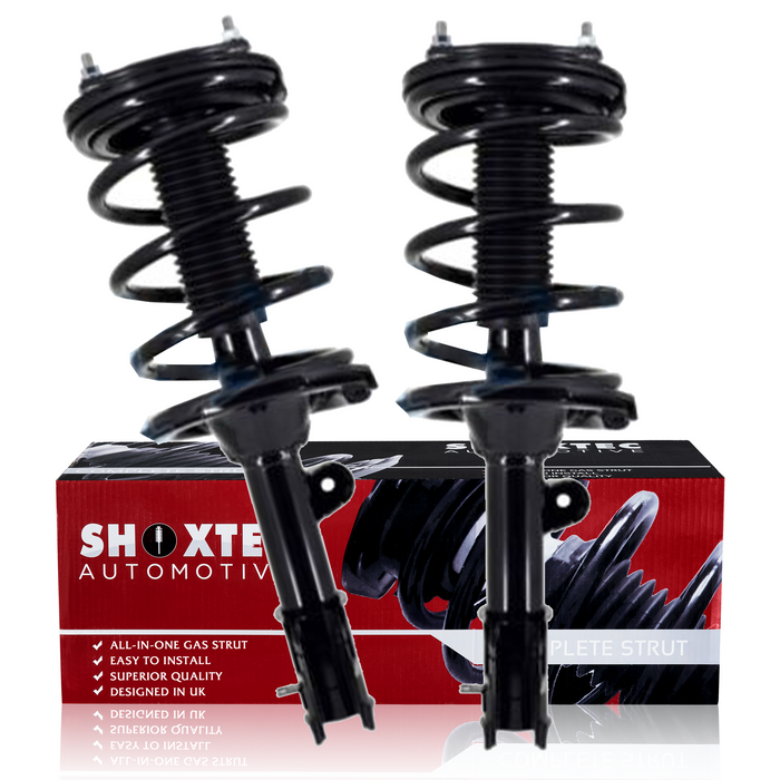 Shoxtec Front Complete Struts Assembly Replacement for 2007-2009 Hyundai Santa Fe GLS Coil Spring Shock Absorber Repl. part no 172300 172299