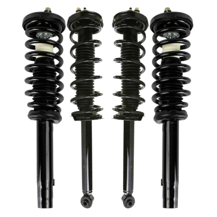 Shoxtec Full Set Complete Strut Shock Absorbers Replacement for 2004-2008 Acura TSX; All Trim Levels; 172322L 172322R 172324