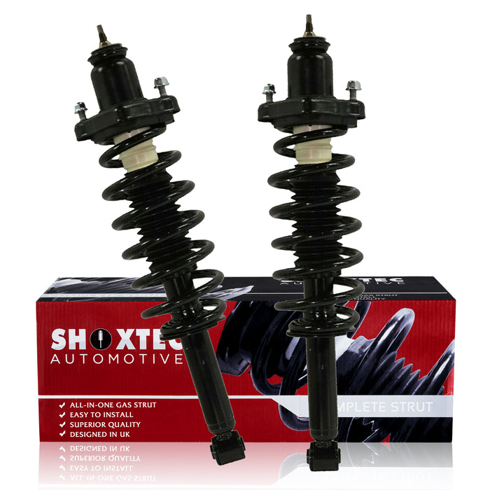 Shoxtec Rear Complete Struts Assembly Replacement for 2008 - 2010 Chrysler Sebring 2011 - 2014 Chrysler 200 Coil Spring Assembly Shock Absorber Repl. part no. 172331