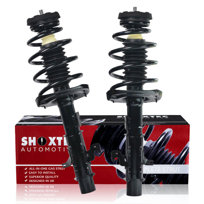 Shoxtec Front Complete Struts Assembly for 2010 - 2012 Chevrolet Camaro Coil Spring Assembly Shock Absorber Kits Repl. part no. 172337 172336