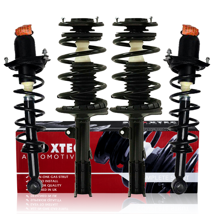 Shoxtec Full Set Complete Strut Assembly for 2004 - 2009 Toyota Prius 1.5L I4 Coil Spring Assembly Shock Absorber Repl. Part no. 1345378 172358 172357 11101 11102