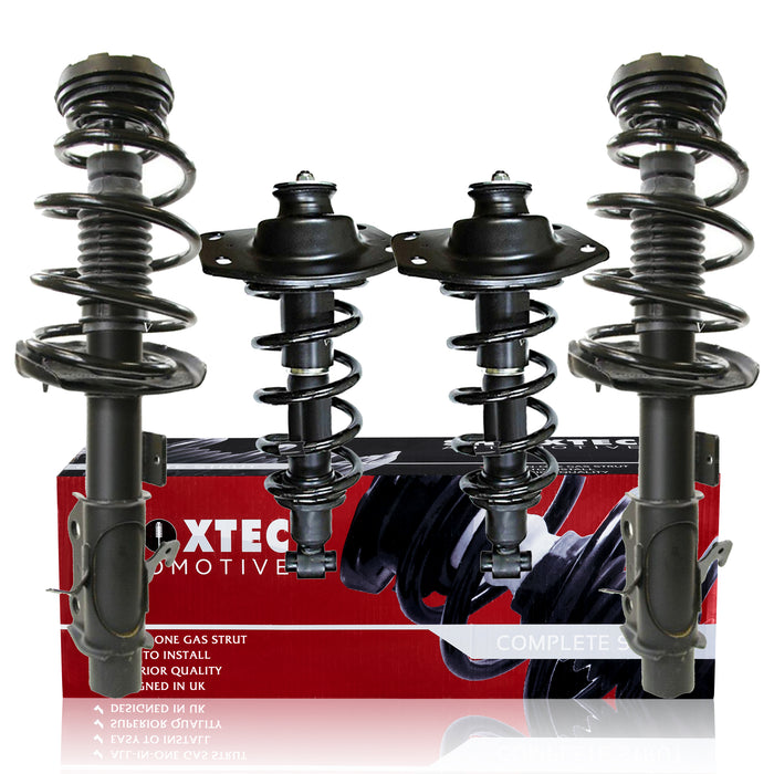 Shoxtec Full Set Complete Struts Assembly Replacement for 2010 - 2012 Chevrolet Camaro Coil Spring Shock Absorber Repl. part no 172360 172359 173030L 173030R