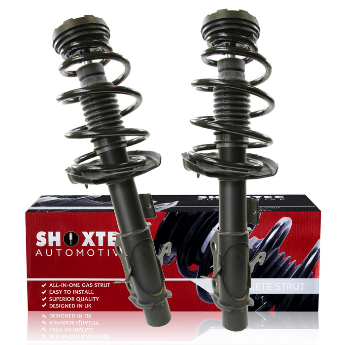 Shoxtec Front Complete Struts Assembly Replacement for 2010 - 2012 Chevrolet Camaro Coil Spring Assembly Shock Absorber Repl. part no. 172360 172359