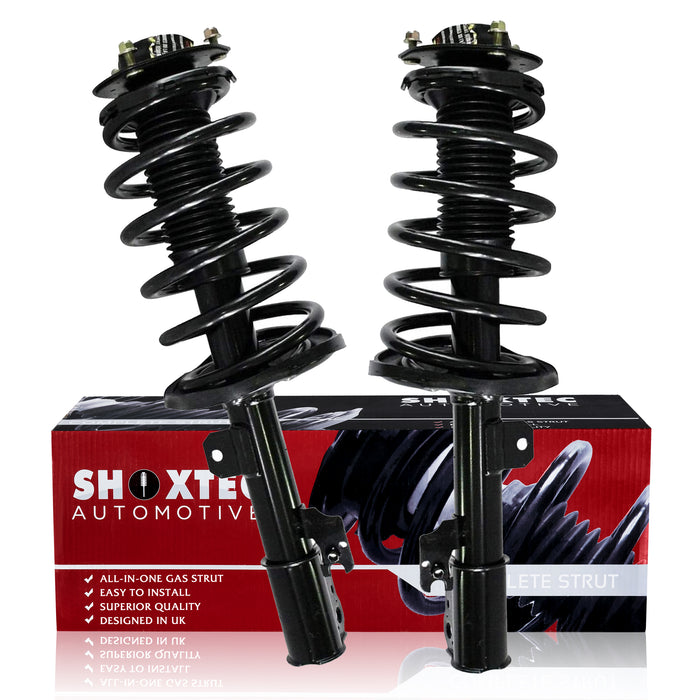 Shoxtec Front Complete Struts Assembly for 2007 - 2010 Toyota Sienna AWD/FWD Coil Spring Shock Absorber Repl. Part no. 172366 172365