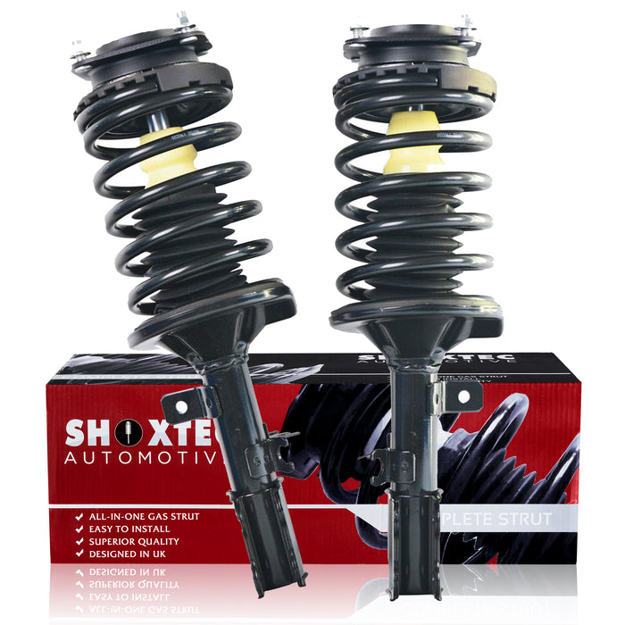 Shoxtec Front Complete Strut Assembly fits 2001-2004 KIA Spectra Coil Spring Assembly Shock Absorber Repl. 172372 172371