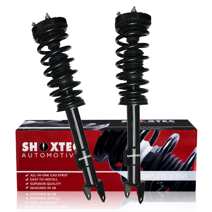 Shoxtec Front Complete Struts Assembly fits 2006-2010 Dodge Charger; 2006 Dodge Magnum Coil Spring Assembly Shock Absorber kits Repl Part No. 172408