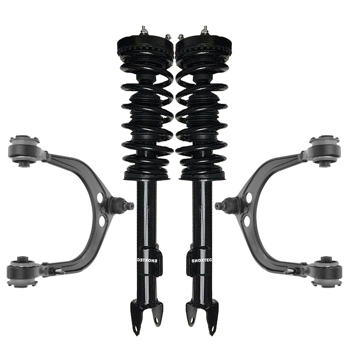 SCITOO 10pc Front Suspension Kit For 2005-2010 Dodge Charger/300/Magnum RWD – Control Arms, Tie Rods, Sway Bar Links