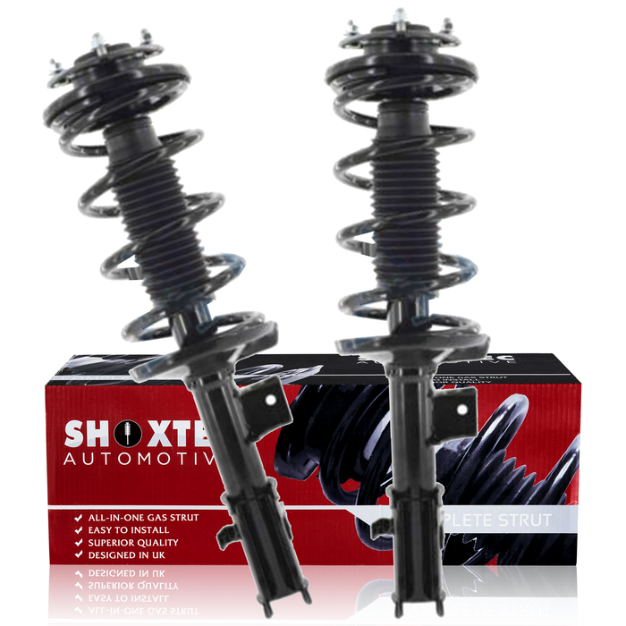Shoxtec Front Complete Struts Assembly Replacement for 2006-2013 Suzuki Grand Vitara Coil Spring Shock Absorber Repl. part no 1172424 172423