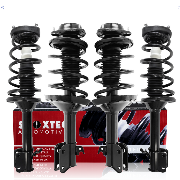 Shoxtec Full Set Complete Struts Shock Absorbers Replacement for 2006-2008 Subaru Forester; X, XS, XSL, X.L.L Bean Limited, XT Limited; without Self Leveling Suspension; Repl. part no. 172426, 172425, 172446, 172445
