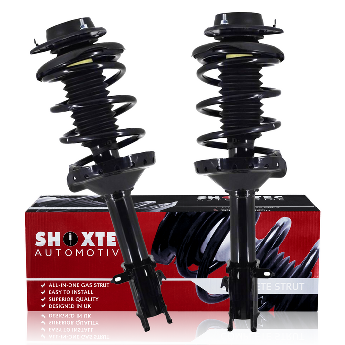 Shoxtec Front Pair Complete Struts Assembly Replacement for 2006-2007 Subaru B9 Tribeca; Replacement for 2008-2014 Subaru Tribeca; AWD Repl part no. 172429, 172430