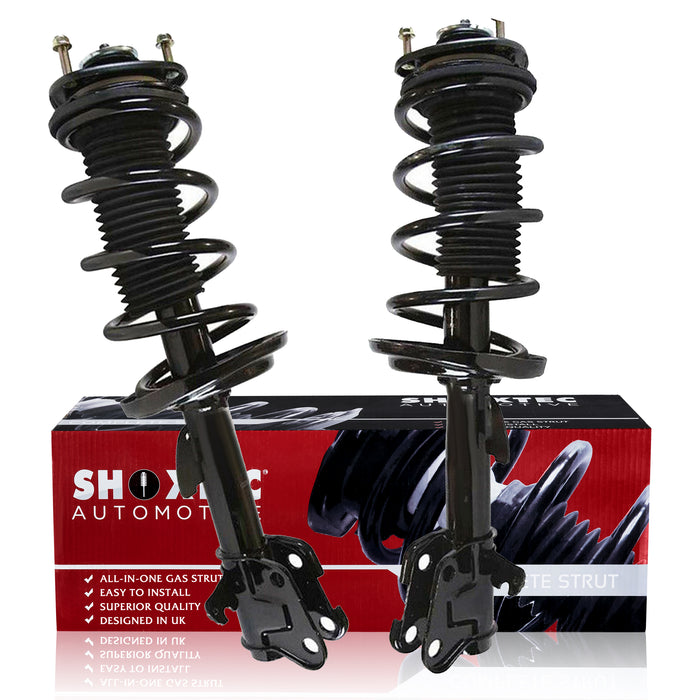 Shoxtec Front Complete Struts Assembly Replacement for 2007 - 2013 Acura MDX Coil Spring Shock Absorber Repl. part no 172434 172433