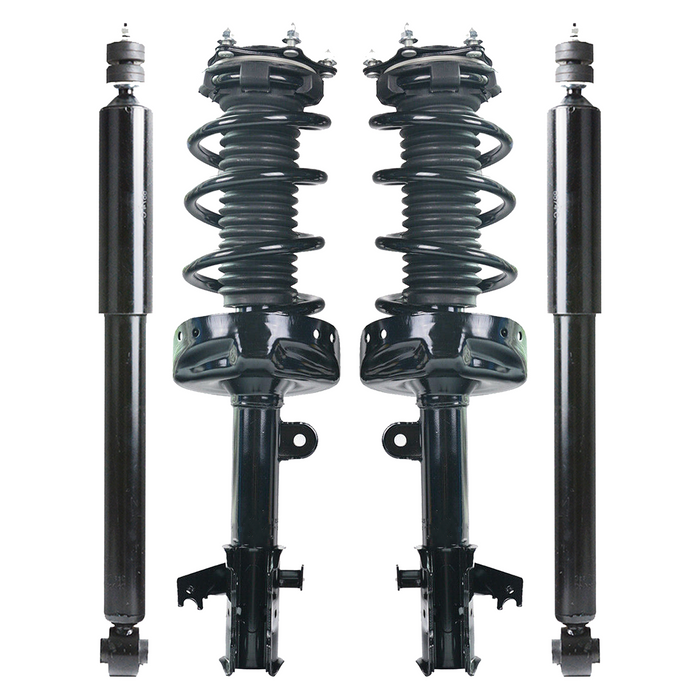 Shoxtec Full Set Complete Strut Assembly Replacement for 2007-2012 Acura RDX Repl No. 172492, 172491, 37326