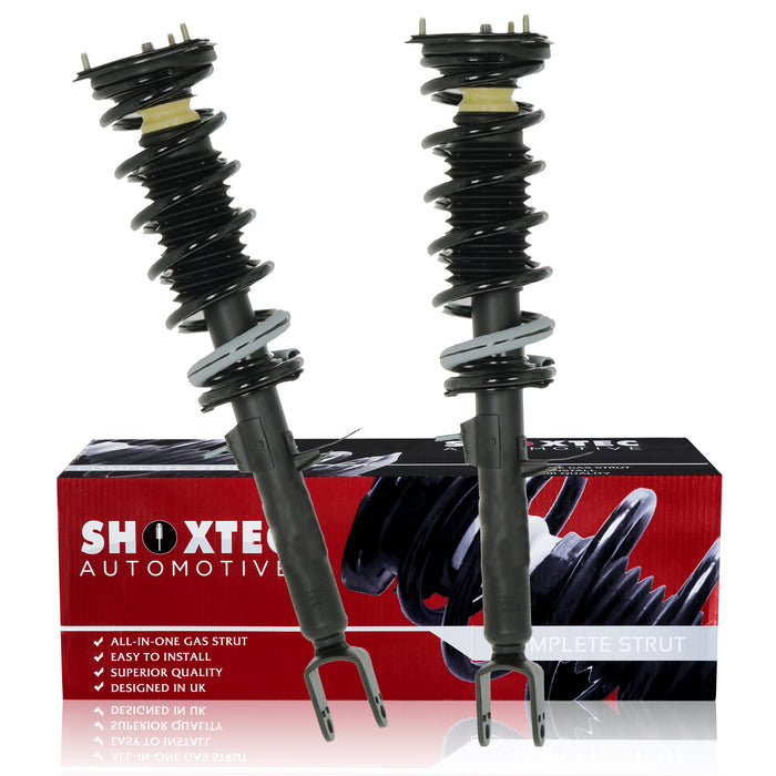 Shoxtec Front Complete Struts Assembly Replacement for 2006 - 2007 Infiniti M35 Coil Spring Shock Absorber Repl. part no 172507 172506