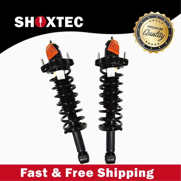 Shoxtec Rear Complete Strut Assembly Replacement for 2008 2009 2010 Mitsubishi Lancer GTS; Automatic CVT & Manual Repl No. 172508
