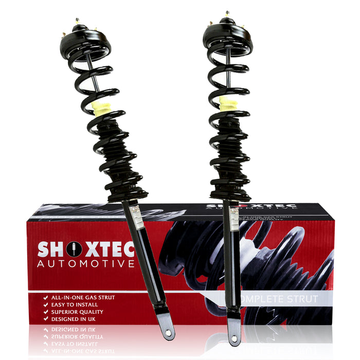 Shoxtec Rear Complete Struts fits 2008-2012 Honda Accord Coil Spring Assembly Shock Absorber Kits Repl. part no. 172563